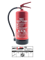Preview: MBS-FIRE (Pii) 6kg ABC Pulver Dauerdruck Feuerlöscher MBS-FIRE 34A = 10LE